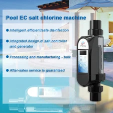 Complete Salt Water Pool Chlorine Generator System, 26000 Gallon Chlorinator