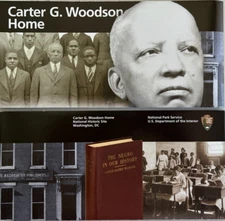 New CARTER G. WOODSON HOME NHS  NATIONAL PARK SERVICE UNIGRID BROCHURE  GPO 2024