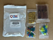 ZHX Treasure Accessories Jewel Chest Gems Diamonds Bullion Gold Bar Crystals ...