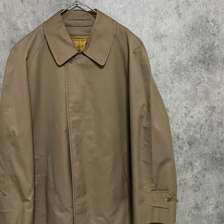 BURBERRY】90s Burberry Balmacaan Coat with Liner Nova Check BURBERRY】90s Burberry Balmacaan Coat with Liner Nova Check