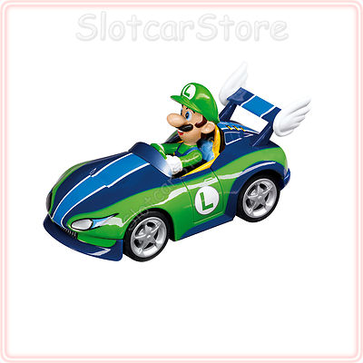 Carrera GO 61260 Mario Kart Wii Wild Wing ''Luigi'' 1:43 Slotcar Auto auch GO Plus