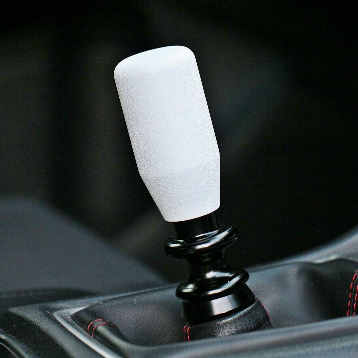 Shift Solutions Co. 200 Gram Weighted Shift Knob - Wrinkle Black, Short Design, Better Grip 5 thumbnail image