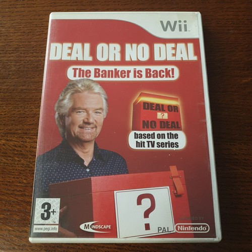 Nintendo Wii Deal or No Deal The Banker Is Back (Wii) Video Games