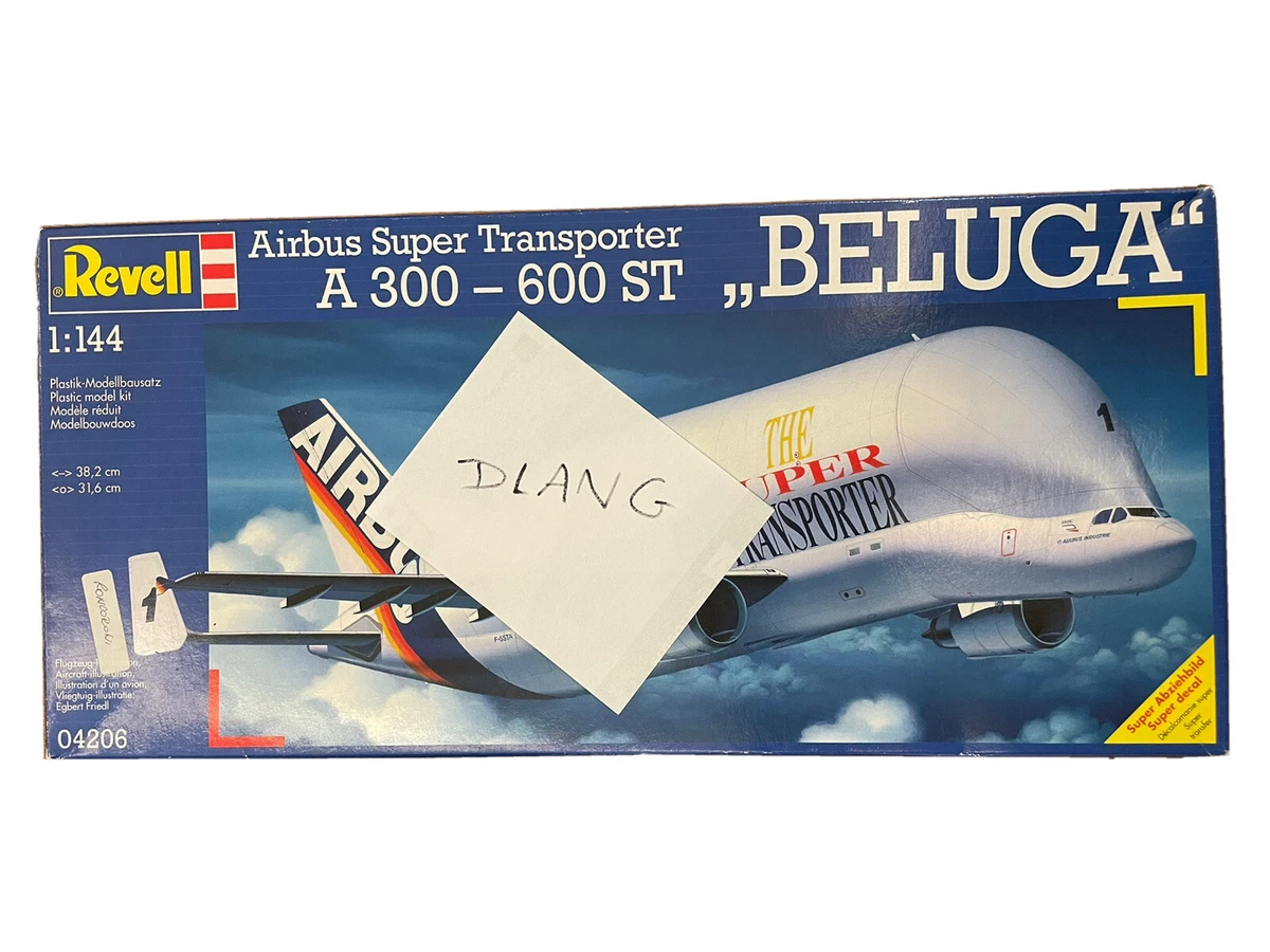 Maquette Airbus A340 Européenne Imprimée En 3D - Échelle 1/144, Résine, Non Peinte, Neuve