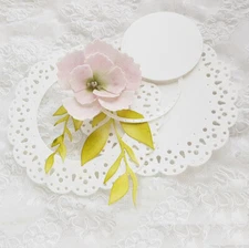 Circular Lace Frame  Metal Cutting Dies Scrapbooking Embossing Stencils Craft