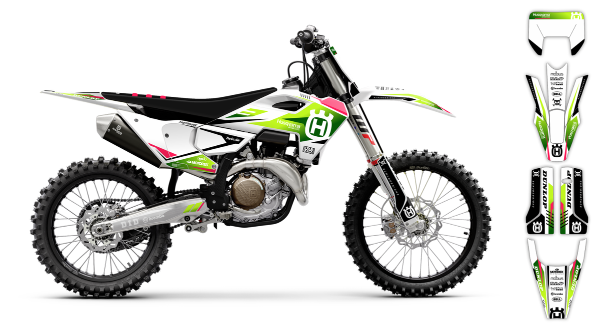 Husqvarna 2024 2025 TE FE 150 250 300 350 450 501 Graphics decals