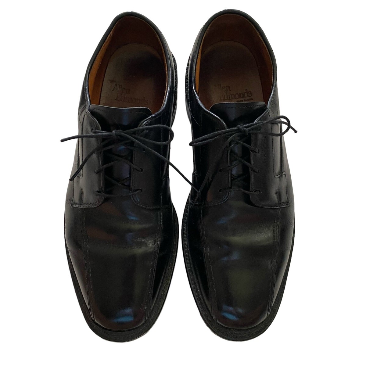 ALLEN EDMONDS Hillcrest Black Leather Shoes Men’s Size 10 5904 Dress Shoe Allen Edmonds Hillcrest Men main image 2