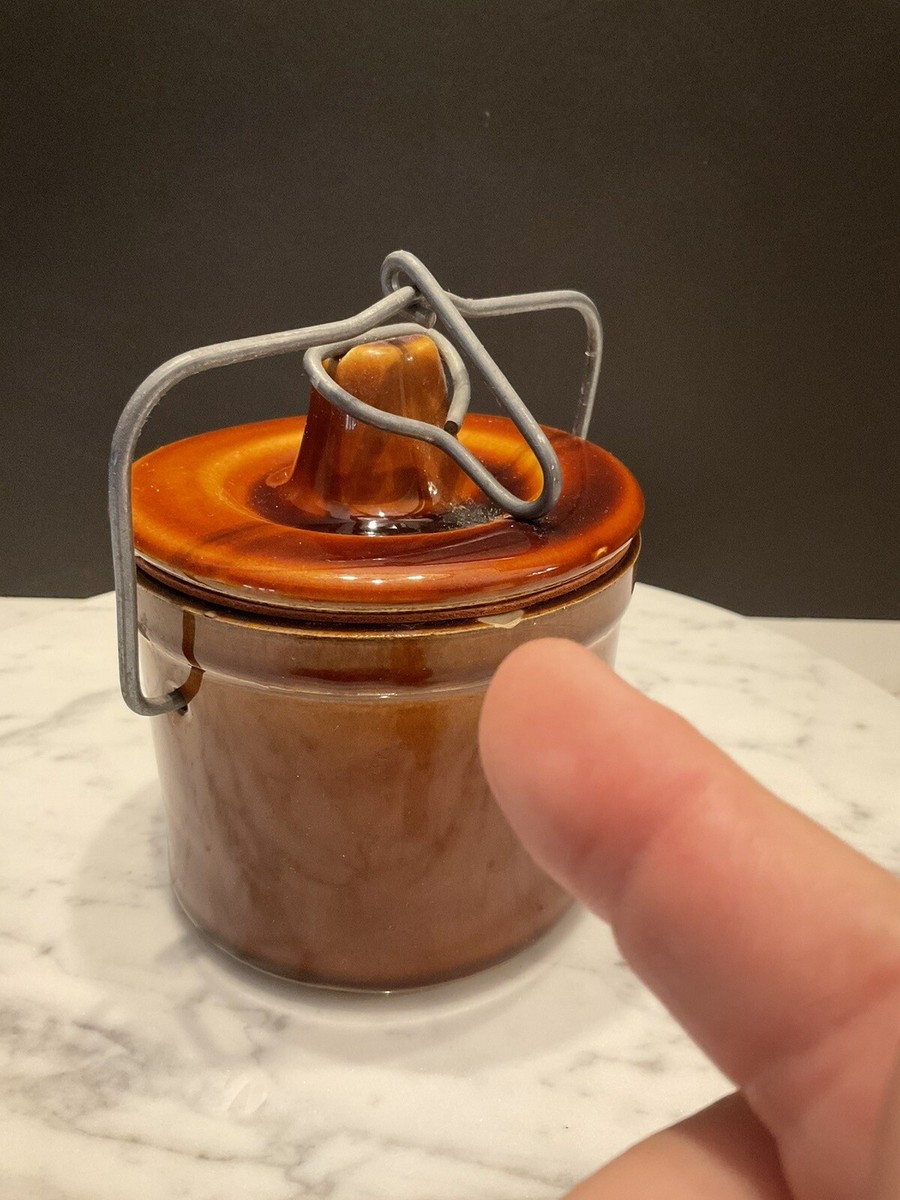 Vintage Cheese Crock With Locking Lid | eBay