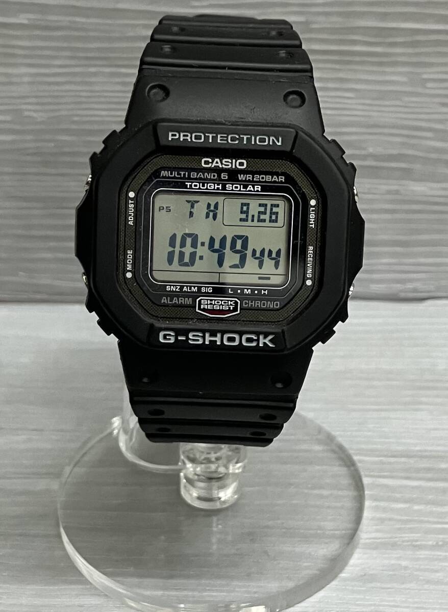 Casio G-Shock Watch GW-5000U-1JF Black TOUGH SOLAR | eBay