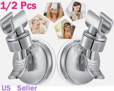 Adjustable Shower Head Holder Suction Cup Handheld Wall Mount Bathroom Bracket