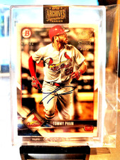 2022 Topps Archives #21/32 Tommy Pham Topps Archives 2022 Auto #87 