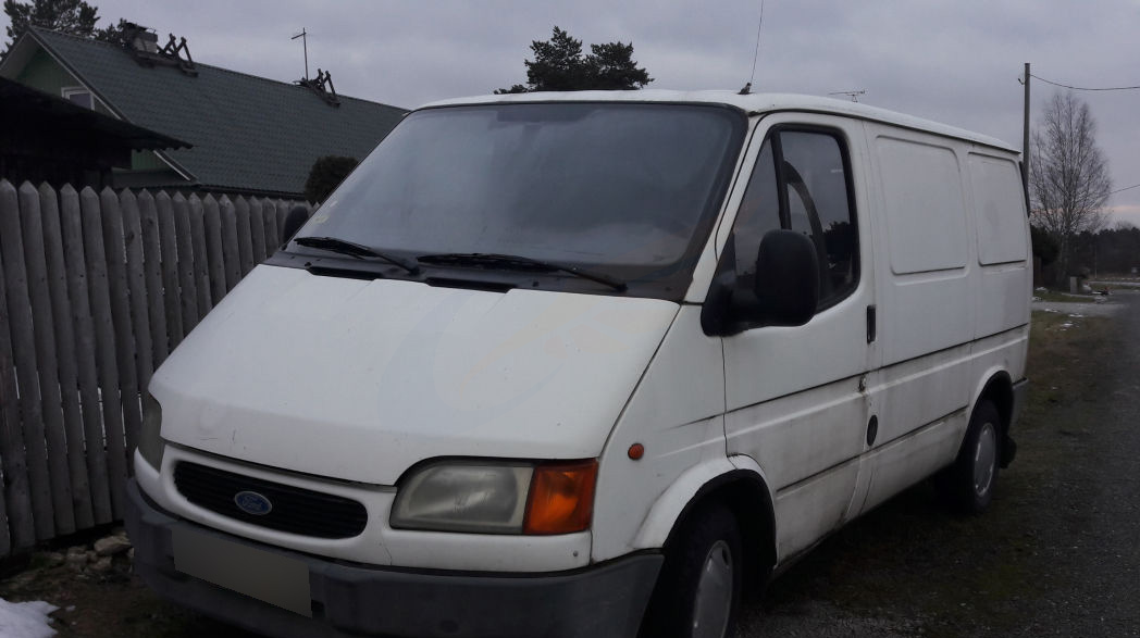 FORD TRANSIT 1985-2000 2-pc wind deflectors HEKO Tinted - Picture 1 of 5