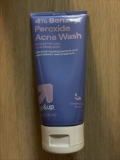 up up 4 Benzoyl Peroxide Acne Wash Foaming Cleanser Unscented 5 oz