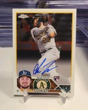 2023 Topps Chrome Shea Langeliers Rookie Auto #RA-SL (AU, RC) Athletics