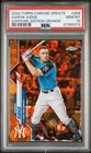 2020 TOPPS CHROME UPDATE SAPPHIRE EDITION AARON JUDGE - ORANGE /25 PSA 10