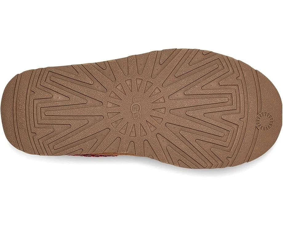 Sapatos femininos Tasman castanha clássico lã chinelo camurça sola grossa UGG - Imagem 4 de 4