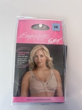 Exquisite Form Front Close Posture Bra Women  s US Size 34C Nude 510-0531 Tan