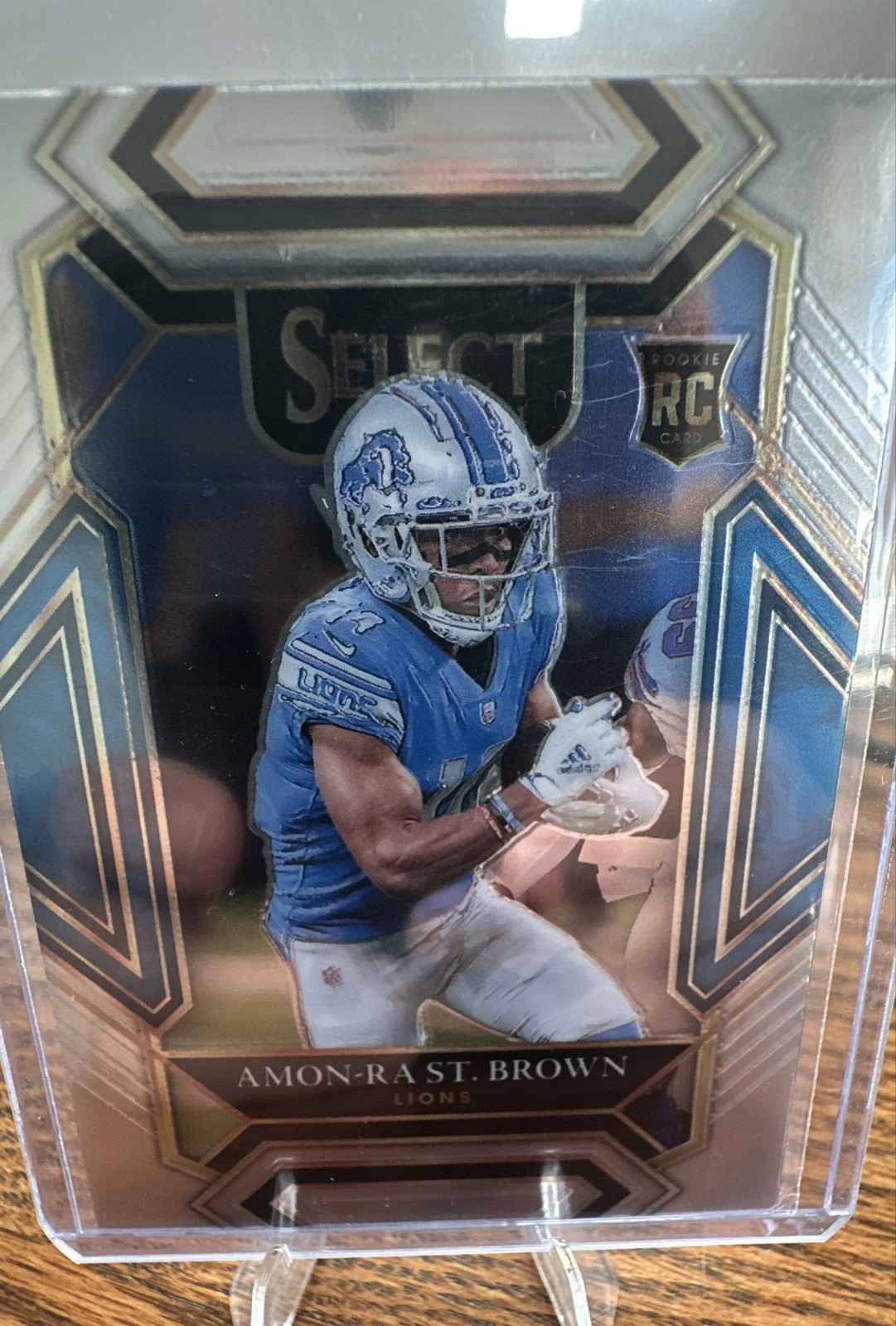2021 Panini Select - Club Level Amon-Ra St. Brown #273 (RC)