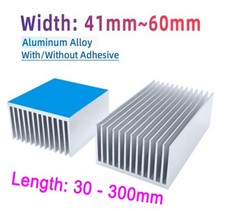 Aluminium Kühlkörper mit/ohne Kleber CPU Elektronik Computer Elektro Kühlung