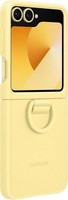 Samsung Offizielles Galaxy Z Flip6/Flip7 Fe Silikon Backcover Mit Ring Gelb