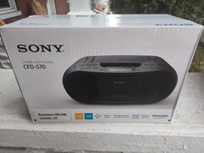 Sony CFD-S70 CD Cassette FM/AM CD-R/RW MP3 Mega Bass Boombox BRAND New IN BOX