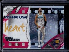 2025-26 Topps Chrome Tyrese Haliburton Inspirational Magenta Refractor #/399