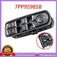 Für Porsche Cayenne Macan Panamera Fensterheber Schalterblock 13Polig 7PP959858