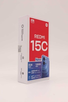 Xiaomi Redmi 15C Smartphone, 6,9 Zoll, 128GB, 4GB RAM, Twilight Orange