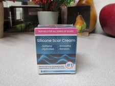 Silicone Scar Cream 1.76 oz Softens Smooths Renews Hydrates
