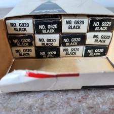 Vintage NEW Scripto Thick Lead G920 Vintage Black  12 Packs 