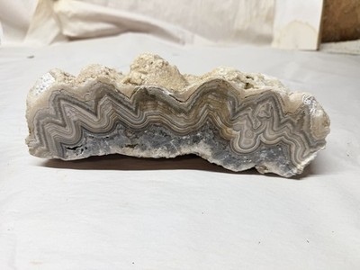 Calcite White Crazy Lace Agate Raw Rough Stone Specimen 6.2 POUNDS