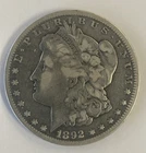 1892 CC (Carson City) Morgan $1 Dollar Silver Coin Item#1F