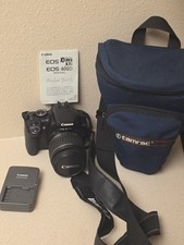 Canon EOS Digital Rebel XTi DSLR Camera w/ 18-55mm Lens Battery, Charger, Bag.