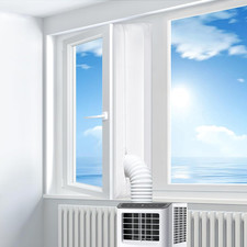 Portable Air Conditioner Window Seal Kit, 400CM (157'') AC Casement , Hot Air St