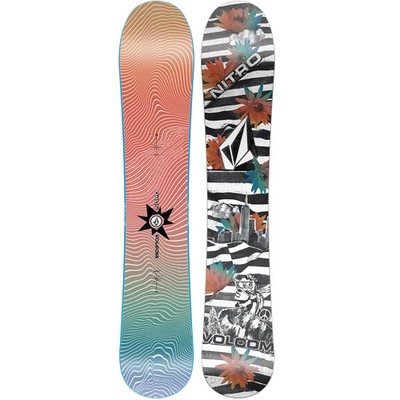 Nitro Alternator X Volcom Snowboard 157cm Freestyle All Mountain NEU