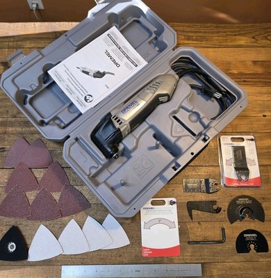Dremel Multi-Max MM20 Corded Oscillating Multi-Tool Kit, Blades, Extras  2.3 Amp