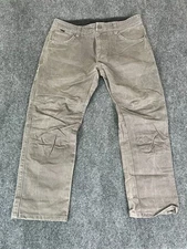 Kuhl Free Ryder Mens Gray Vintage Patinadye Cotton Pants Size 35X28(35X28.5)