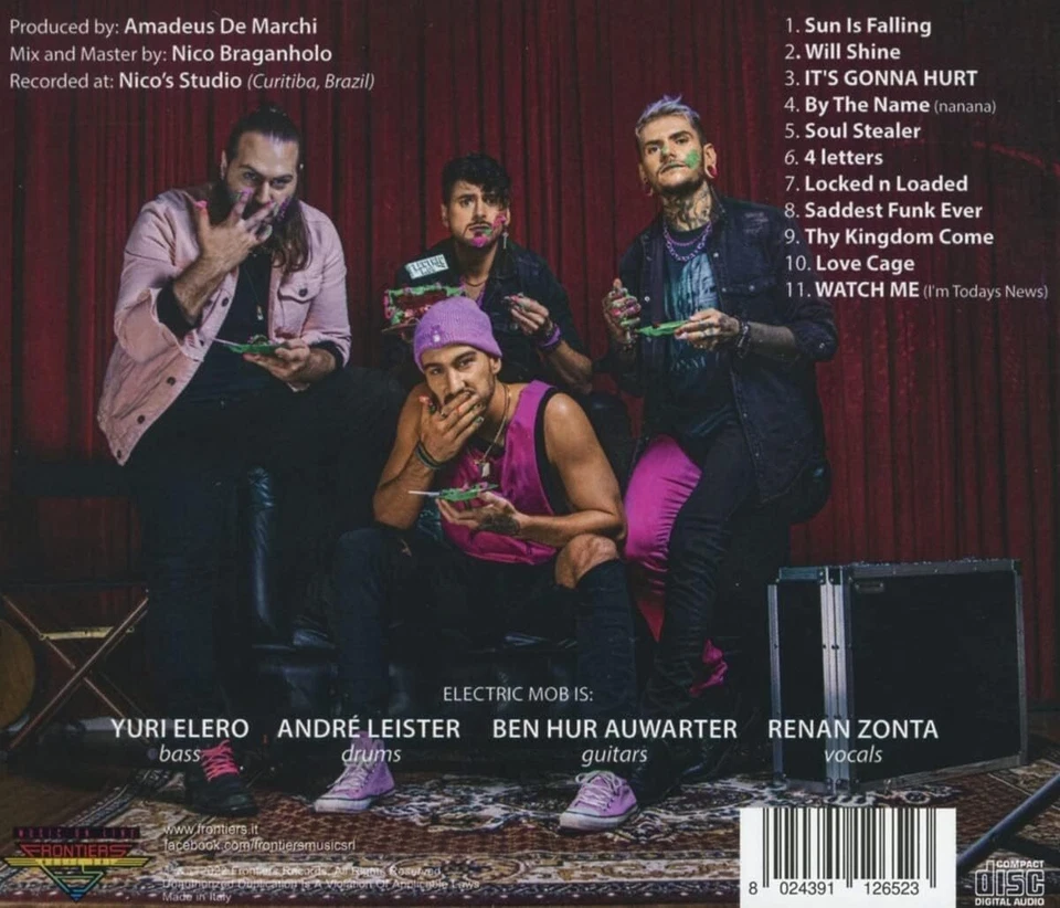 Electric Mob 2 Make U Cry & Dance (CD) Album (US IMPORT) - Bild 2 von 2