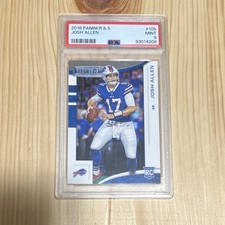 Panini 2018 Rookies & Stars Josh Allen Rookie Base #105 Buffalo Bills PSA 9