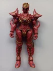 Vtg 2003 Power Rangers Crimson  ZELTRAX 6in Figure By Bandai. Rare Figure