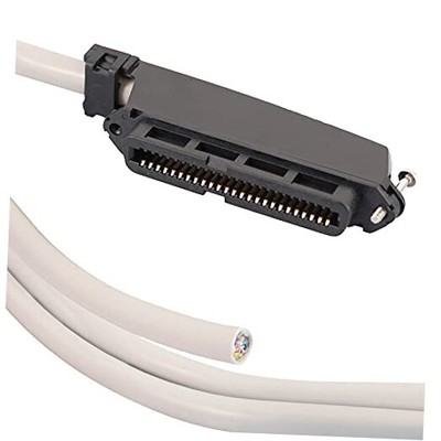  Female to Open End 25-Pair Telco Cable 25ft - 25 FT Female-to-Unterminated