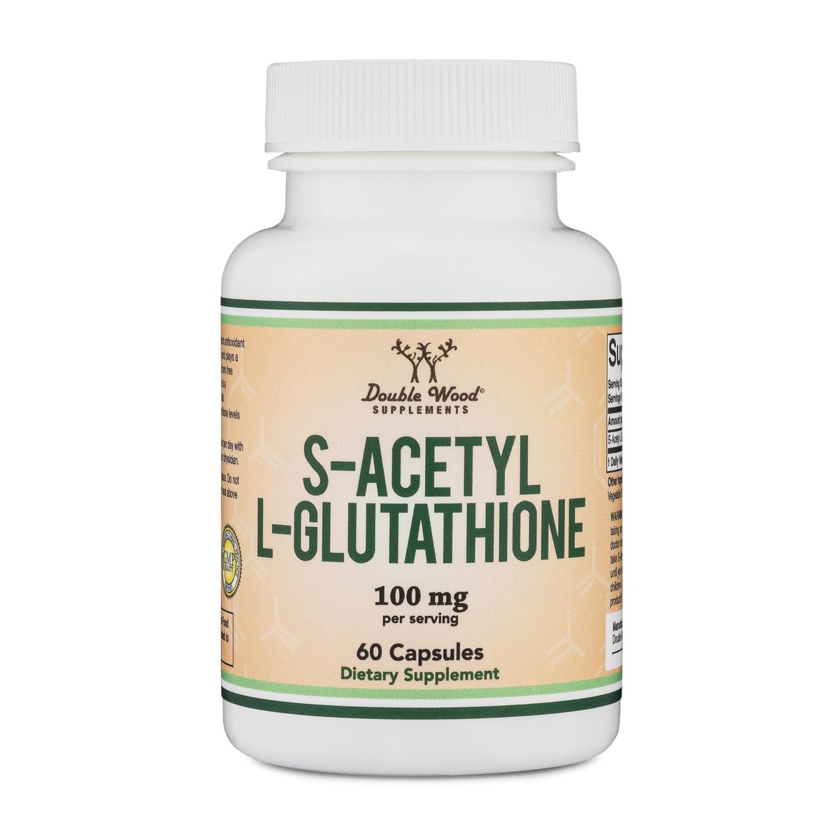 glutathione ingestion S-Acetyl L-Glutathione Capsules
