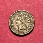 (1) Beautiful Antique 1860 Indian Head Cent/Penny CHOICE VF-VERY FINE