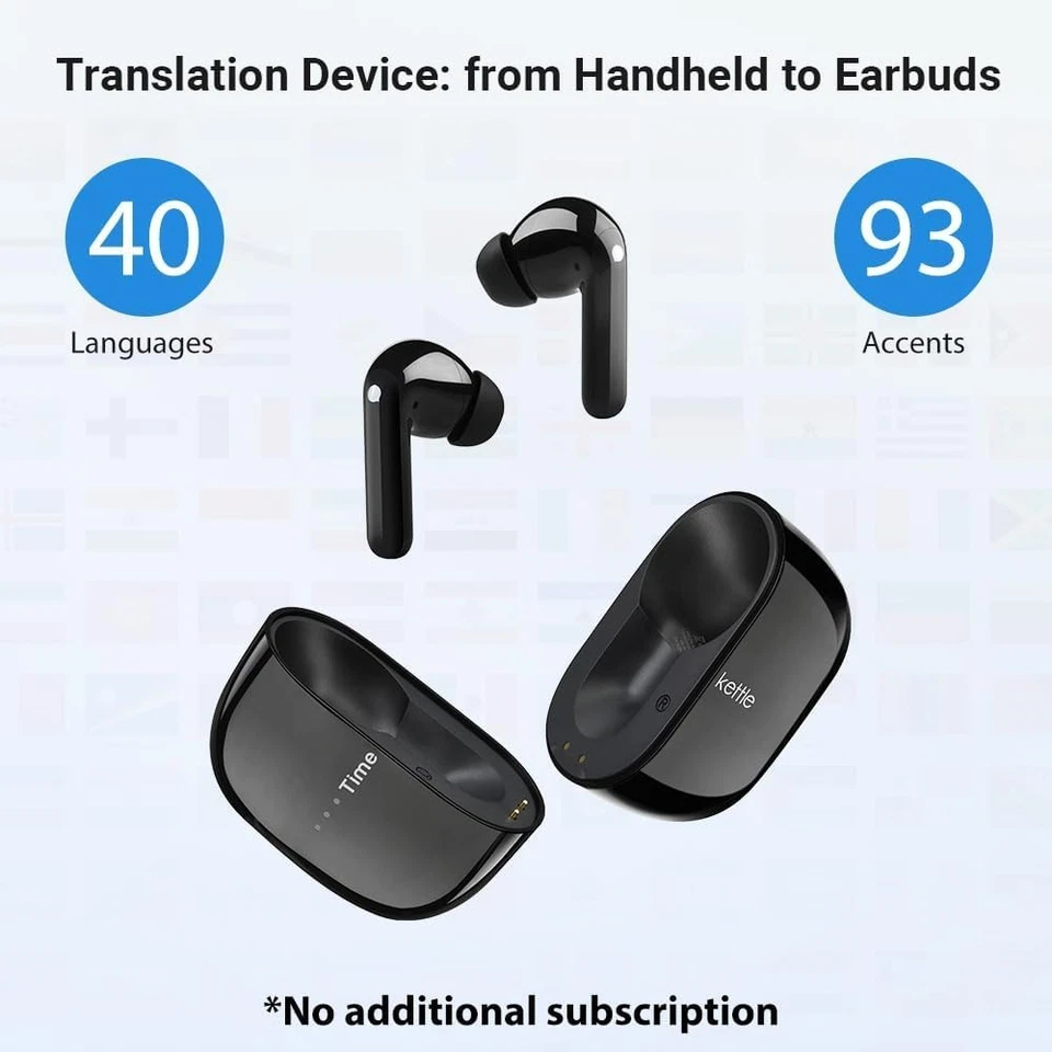 Timekettle M3 Language Translator Earbuds Two-Way Translator Device with APP - Image 2 of 4