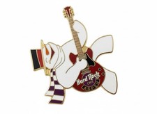 Hard Rock Cafe Aspen Snowman Guitar Pin Ltd Ed 2500 Collectible