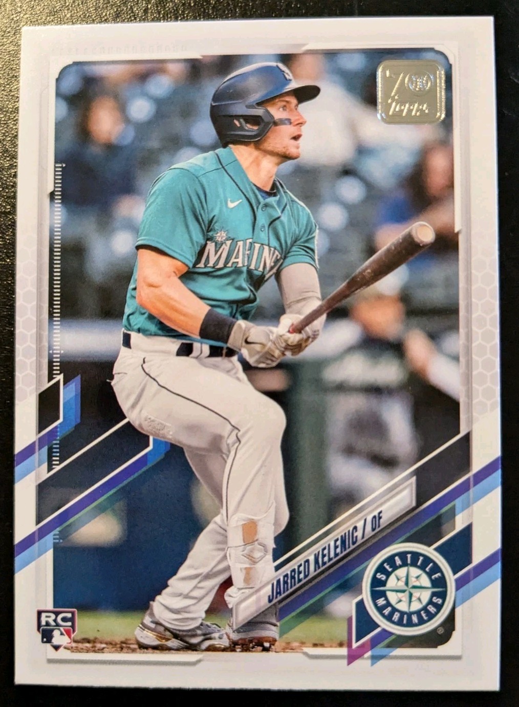 2021 Topps Update Series Baseball Jarred Kelenic Rookie #US302 Seattle Mariners