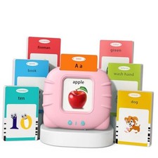 Kidzdo Educational Learning Toys 540 English abc, numbers 0-20, 4 Songs Pink