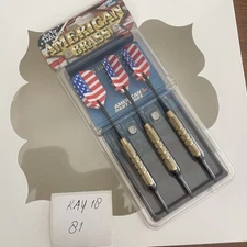 Bottelsen Gorilla Grip Soft Tip Darts Brass/Black 18WBAB 18 Grams NOS NEW!