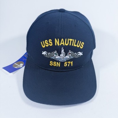 USS Nautilus Hat SSN 571 Submarine Force Snapback Navy Cap