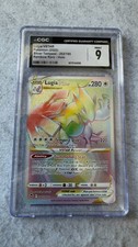 LUGIA VSTAR CGC MINT 9 2022 POKEMON SILVER TEMPEST #202/195 RAINBOW RARE SLAB on eBay